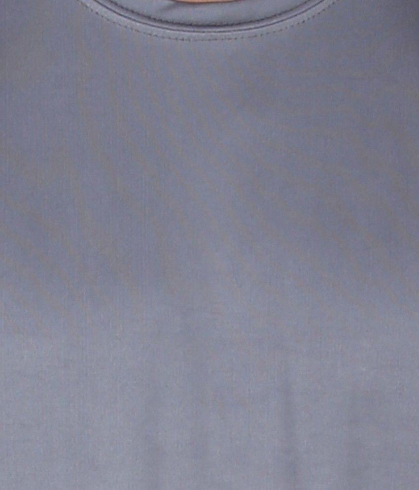Fanideaz Printed Men's Round Neck Grey T-Shirt thumbnail 2