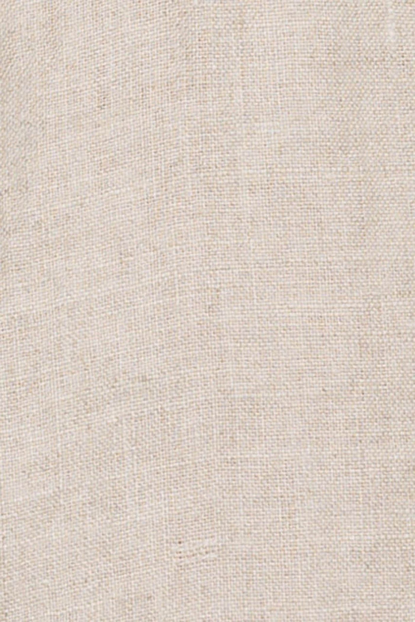 Cotton World Men's Solid Casual Linen White Shirt thumbnail 2