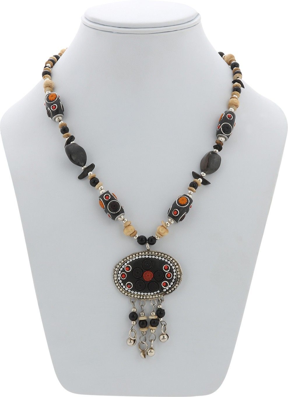Falconoverseas Durable Construction Lac, Bone Necklace